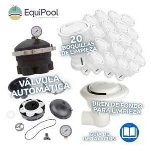 Kit limpieza automática 20 boquillas