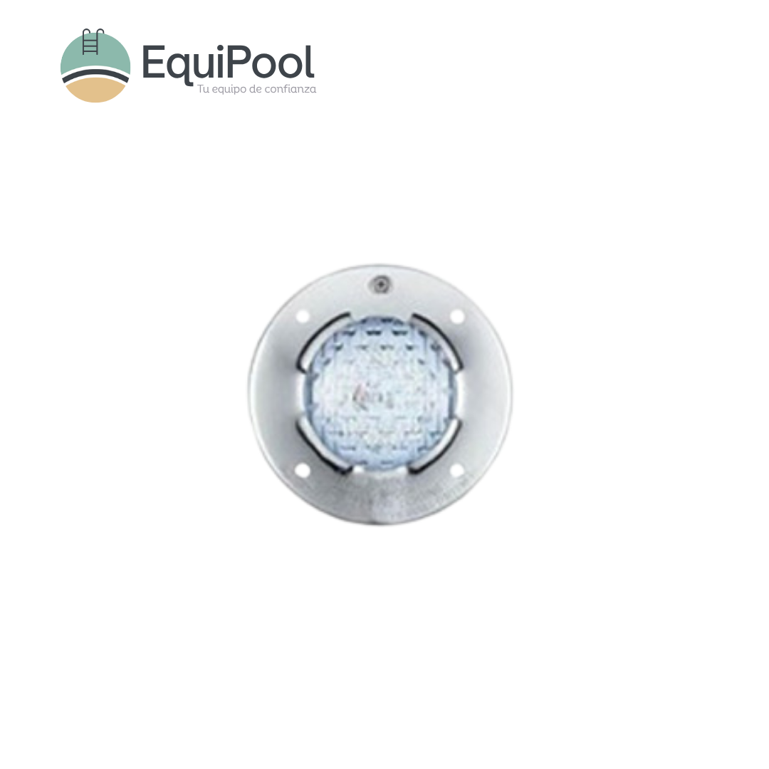 Reflector Aquex LED Blanco para Piscina 24W/12V, Cable 3.2 mts