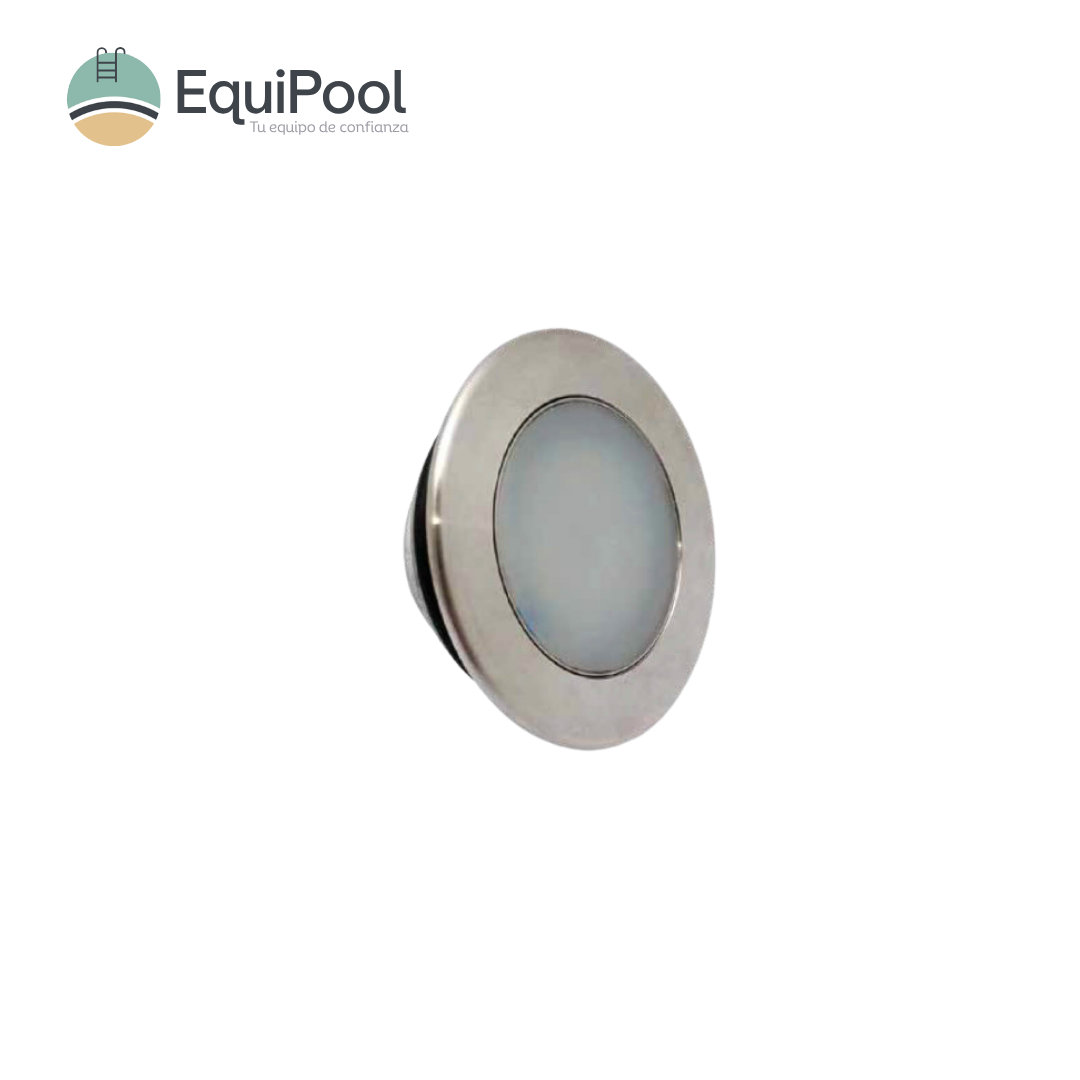 Reflector Mini Light Sirius A Inox 12W Blanco Frio Cable 10M